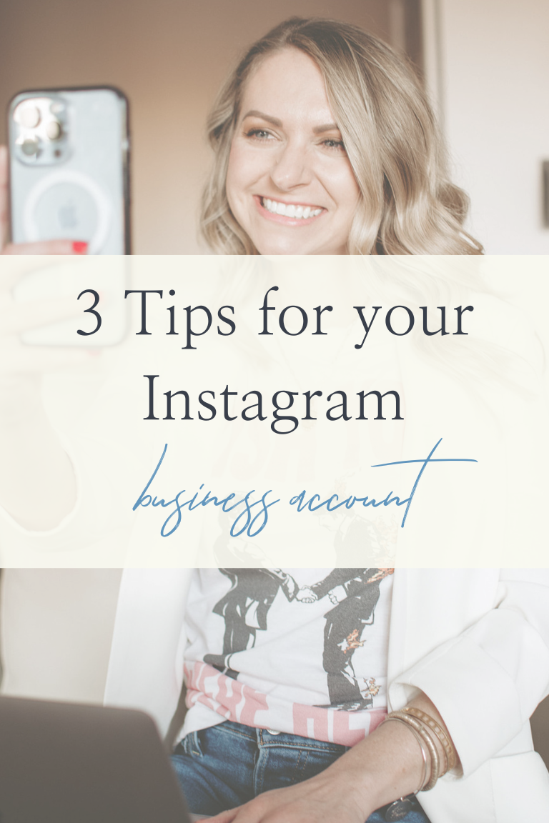 Three Tips for Your Instagram Business Account … from an Instagram Coach!